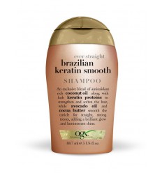 OGX Travelsize brazilian keratin smooth shampoo 88,7 ml