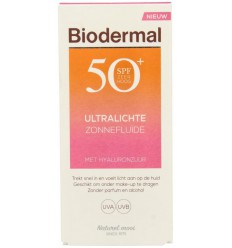 Biodermal Ultralichte Zonnefluide SPF50+ 40 ml
