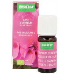 Purasana Geranium olie biologisch 10 ml