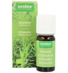 Purasana Rozemarijn olie biologisch 10 ml