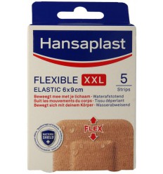 Hansaplast Flexible XXL 6x9cm 5 stuks