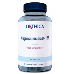 Orthica Magnesiumcitraat-125 90 capsules