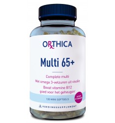 Orthica Multi 65+ 120 mini softgels