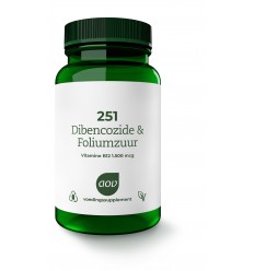 AOV 251 Dibencozide & foliumzuur 60 zuigtabletten