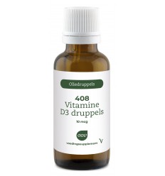 AOV 408 Vitamine D3 druppels 10 mcg 25 ml