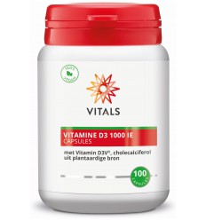 Vitals Vitamine D3 25 mcg 100 capsules