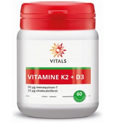 Vitals Vitamine K2 + D3 60 capsules