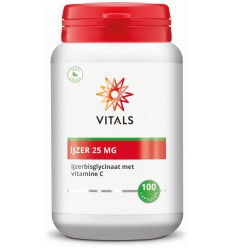 Vitals IJzer 25 Mg 100 capsules