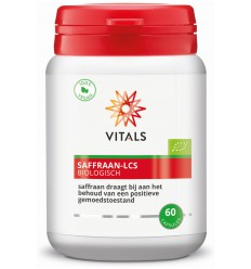 Vitals Saffraan-LCS biologisch 60 capsules