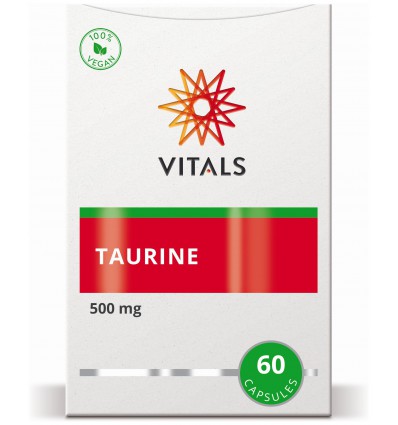 Vitals Aminozuren Vitals Taurine 500 mg 60 vcaps kopen