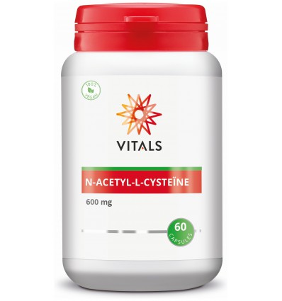 Vitals Aminozuren Vitals NAC N-Acetyl-L-cysteine 600 mg 60 vcaps kopen
