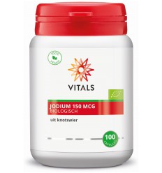 Vitals Jodium biologisch 100 capsules