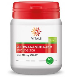 Vitals Ashwagandha-ksm biologisch 60 capsules