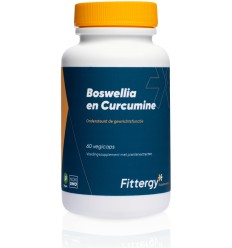 Fittergy Boswellia en curcumine 60 capsules