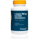 Fittergy L-Lysine 750 mg met zink 60 tabletten