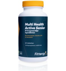 Fittergy Multi health active senior 60 tabletten