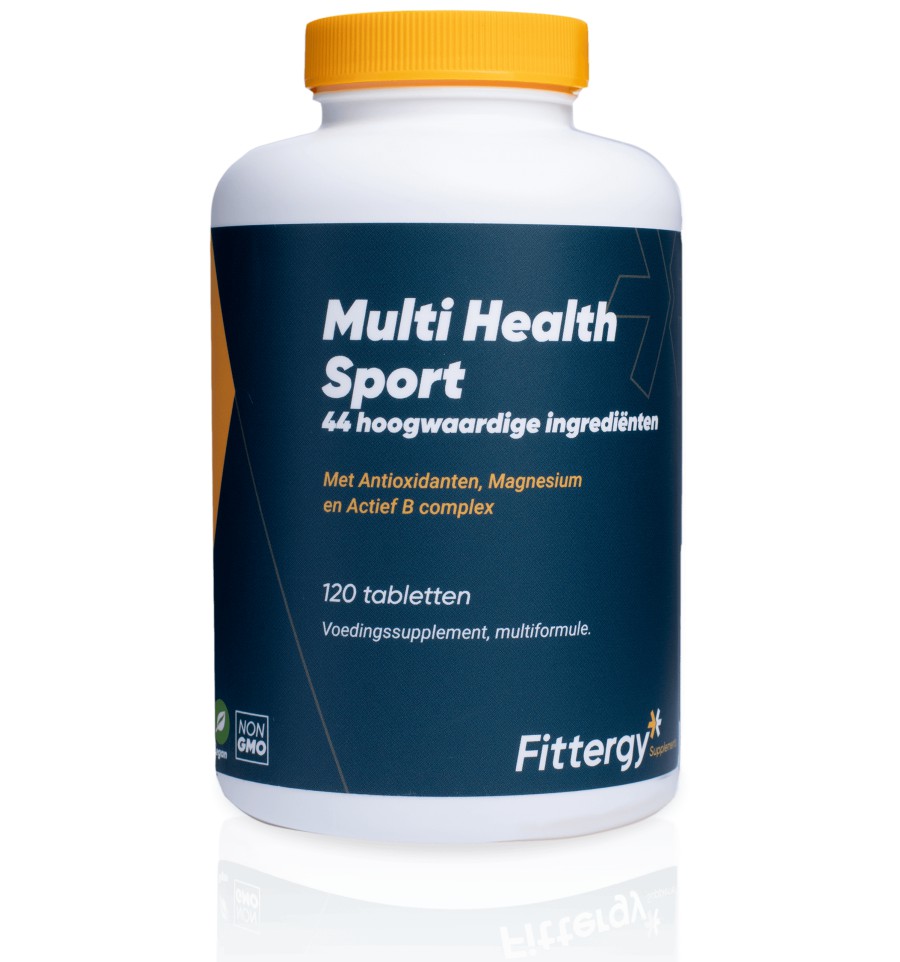 Voorkomen leiderschap efficiënt Fittergy Multi health sport 120 tabletten kopen?