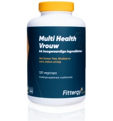 Fittergy Multi health vrouw 120 vcaps
