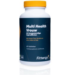 Fittergy Multi health vrouw 60 tabletten