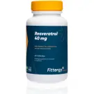 Fittergy Resveratrol 40 mg 60 tabletten