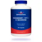 Orthovitaal Cranberry / Vitamine C / D-Mannose 180 vcaps