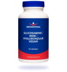 Orthovitaal Glucosamine / MSM / Hyaluronzuur 90 tabletten