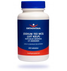 Orthovitaal jodium 150mcg 200 tabletten