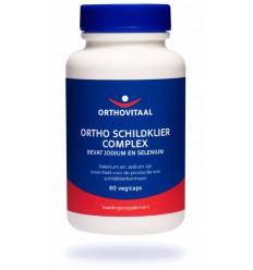Orthovitaal Ortho schildklier complex met jodium uit kelp 60 vcaps
