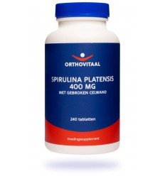 Orthovitaal Spirulina platensis 400 mg 240 tabletten