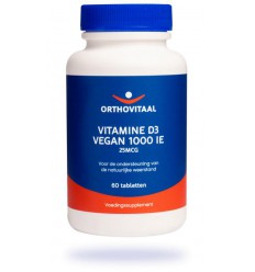 Orthovitaal Vitamine D3 25 mcg 60 tabletten