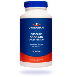 Orthovitaal Visolie 1000 mg EPA 35%/DHA 25% 120 softgels
