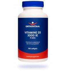 Orthovitaal Vitamine D3 75 mcg 180 softgels