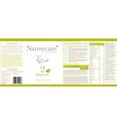Flesvoeding Nannycare Opvolgvoeding geitenmelk 900 gram kopen