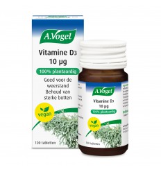 A.Vogel Vitamine D3 10ug 100 tabletten