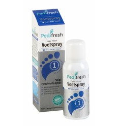 Pedifresh Fase 1 tegen acute zweetvoeten spray 75 ml
