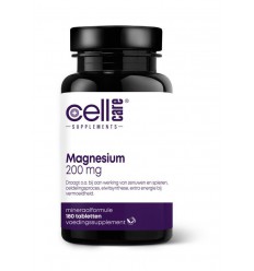 Cellcare Magnesium 200 mg elementair 180 tabletten