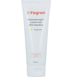 Fagron Cetomacrogol creme 20% vaseline 100 gram
