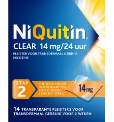 Niquitin Stap 2 14 mg 14 stuks