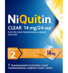 Niquitin Stap 2 14 mg 7 stuks