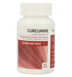 Ayurveda Health Curcumine extract met kruid 60 tabletten