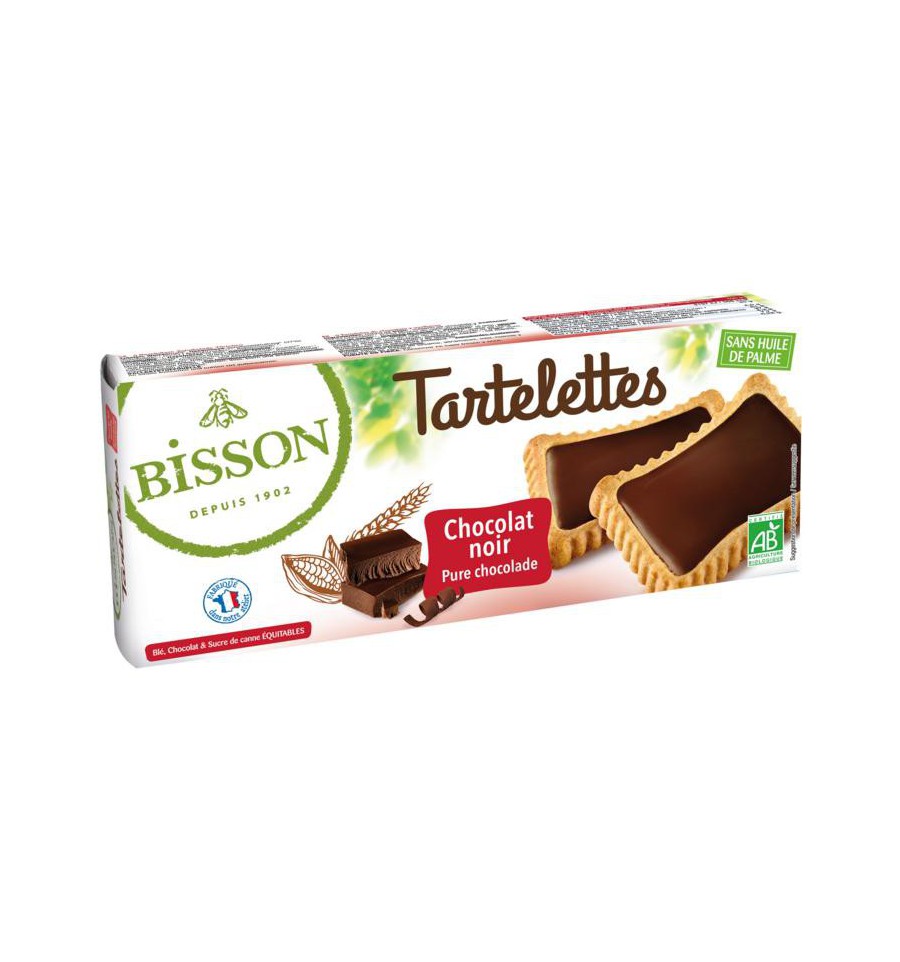 Tandheelkundig boog stormloop Bisson tartelette pure chocolade 150 g kopen?