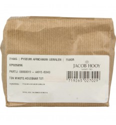 Jacob Hooy Pygeum africanum 250 gram