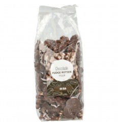 Mijnnatuurwinkel Chocolade fudge rotsen puur 400 gram