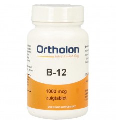 Ortholon Vitamine B12 1000 mcg 120 zuigtabletten
