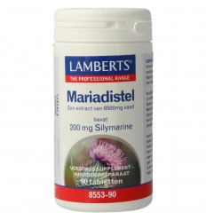Lamberts Mariadistel 200 mg silymarin 90 tabletten