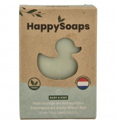 Happysoaps Baby shampoo & body wash aloe you very much 80 gram