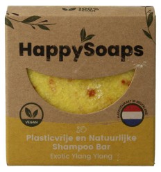 Happysoaps Shampoo bar exotic ylang ylang 70 gram