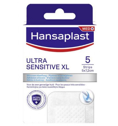 Hansaplast Pleisters ultra sensitive XL 5 stuks