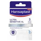Hansaplast Pleisters ultra sensitive XL 5 stuks