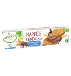 Bisson milk chocolate frosted biscuit